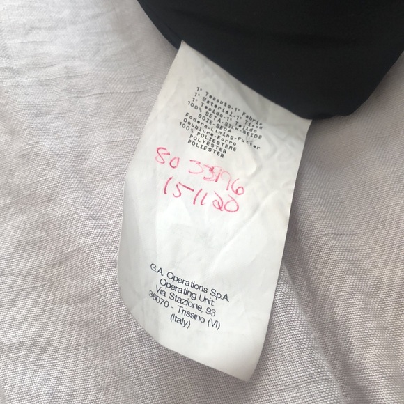 Emporio Armani black ruffled dress, size S - Picture 4 of 5